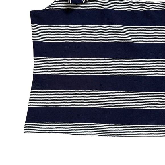 Bishop + Young One-Shoulder Tie Tank Navy S - Picture 6 of 12